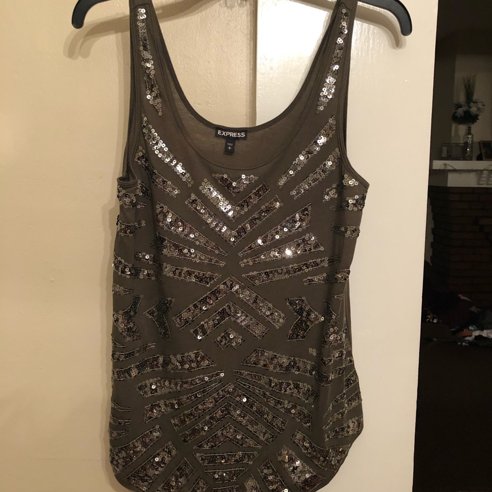 Express sparkly tank